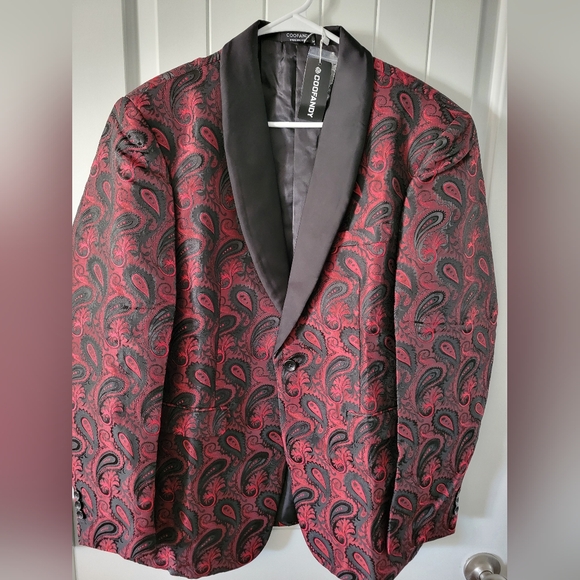 Coolfandy Tuxedo Suit Jacket NWT - Picture 4 of 7